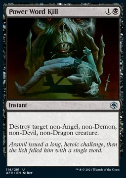 Power Word Kill [AFR #114] ENGLISH NM