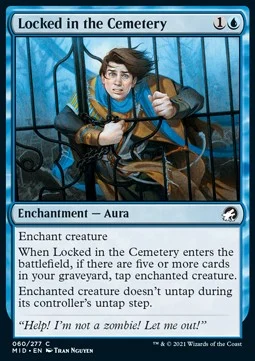 Locked in the Cemetery [MID #60] ENGLISH NM