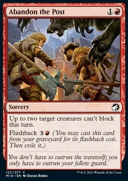 Abandon the Post [MID #127] ENGLISH NM