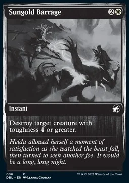 Sungold Barrage [DBL #36] ENGLISH NM