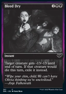 Bleed Dry [DBL #361] ENGLISH NM