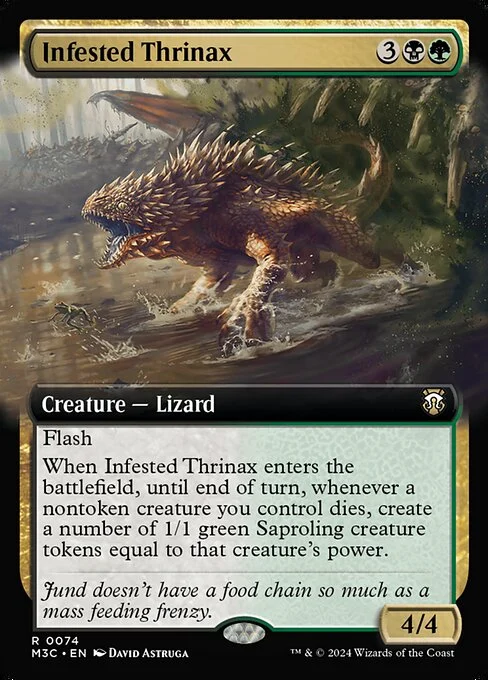 Infested Thrinax [XM3C #74] ENGLISH NM