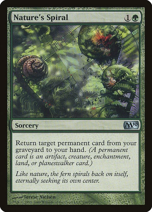 Nature's Spiral [M10 #196] ITALIAN NM