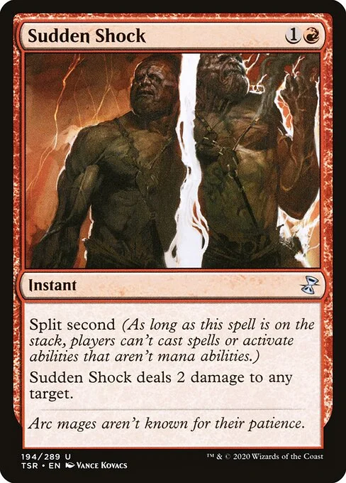 Sudden Shock [TSR #194] ENGLISH NM