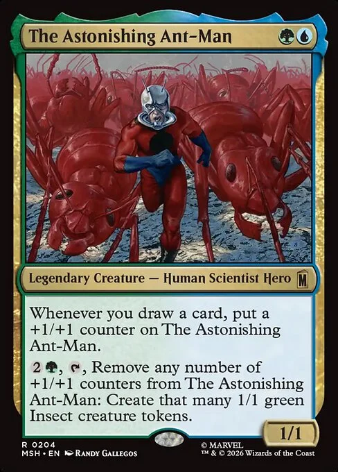 The Astonishing Ant-Man [MSH #204] SPANISH NM