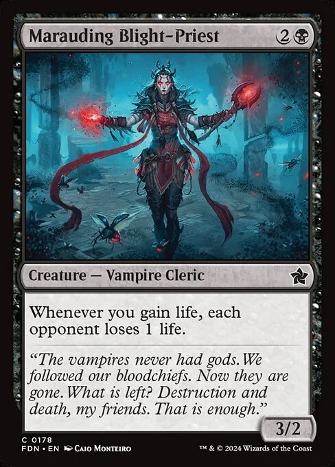 Marauding Blight-Priest [FDN #178] SPANISH NM