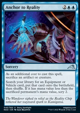Anchor to Reality [NEO #45] SPANISH NM