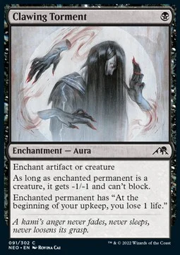 Clawing Torment [NEO #91] SPANISH NM