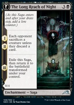The Long Reach of Night // Animus of Night's Reach [NEO #109] SPANISH NM