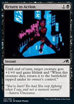 Return to Action [NEO #121] SPANISH NM