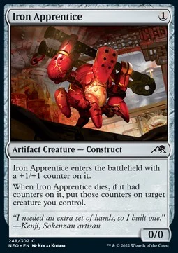 Iron Apprentice [NEO #248] SPANISH NM