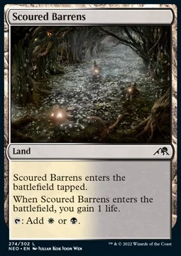 Scoured Barrens [NEO #274] SPANISH NM