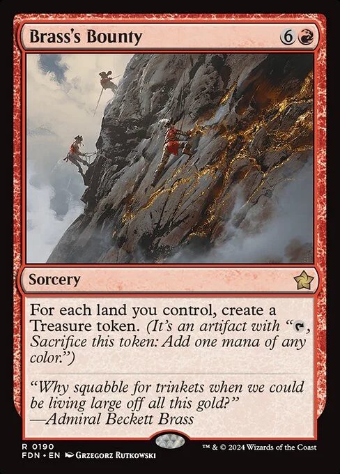 Brass's Bounty [FDN #190] SPANISH NM