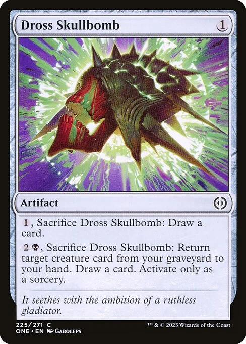 Dross Skullbomb [ONE #225] ENGLISH NM