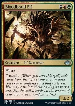 Bloodbraid Elf [2X2 #184] ENGLISH NM