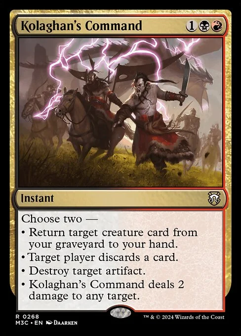 Kolaghan's Command [M3C #268] ENGLISH NM