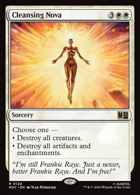 Cleansing Nova