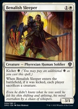 Benalish Sleeper [DMU #8] SPANISH NM