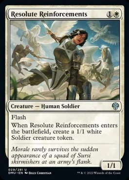 Resolute Reinforcements [DMU #29] SPANISH NM