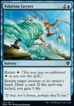 Tolarian Geyser [DMU #71] SPANISH NM