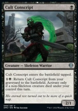 Cult Conscript [DMU #88] SPANISH NM