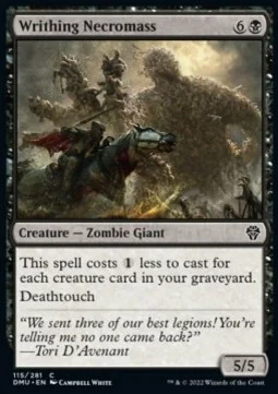 Writhing Necromass [DMU #115] SPANISH NM