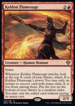 Keldon Flamesage [DMU #135] SPANISH NM