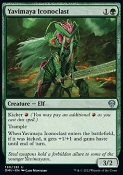 Yavimaya Iconoclast [DMU #190] ENGLISH NM
