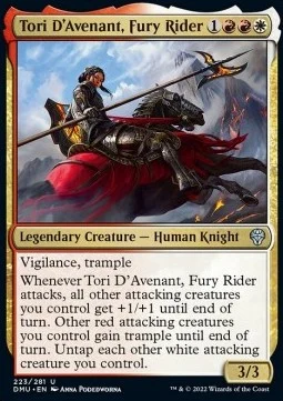 Tori D'Avenant, Fury Rider [DMU #223] ENGLISH NM
