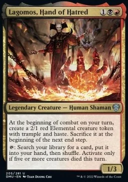 Lagomos, Hand of Hatred [DMU #205] SPANISH NM