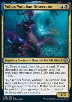 Vohar, Vodalian Desecrator [DMU #226] ENGLISH NM