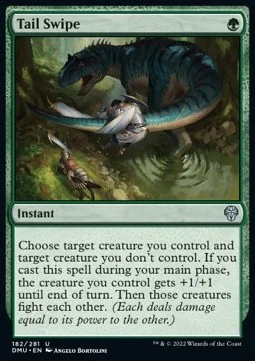 Tail Swipe [DMU #182] ENGLISH NM