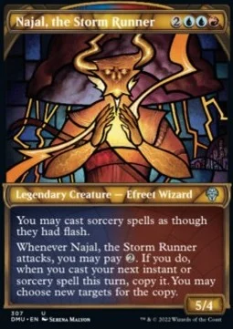 Najal, the Storm Runner (V.1) [XDMU #307] SPANISH NM