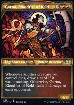 Garna, Bloodfist of Keld (V.1) [XDMU #299] SPANISH NM