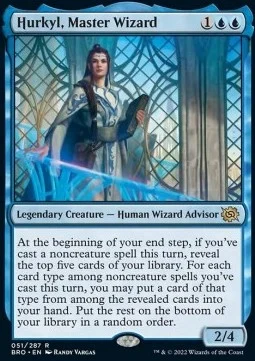 Hurkyl, Master Wizard [BRO #51] ENGLISH NM