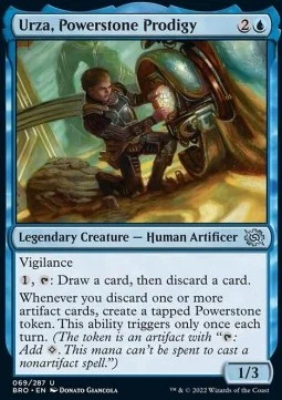 Urza, Powerstone Prodigy [BRO #69] SPANISH NM