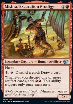 Mishra, Excavation Prodigy [BRO #140] SPANISH NM