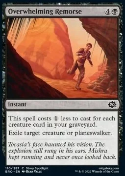 Overwhelming Remorse [BRO #110] SPANISH NM
