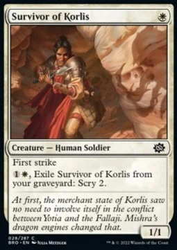 Survivor of Korlis [BRO #28] SPANISH NM