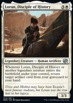 Loran, Disciple of History [BRO #13] SPANISH NM