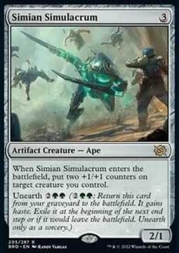 Simian Simulacrum [BRO #205] ENGLISH NM