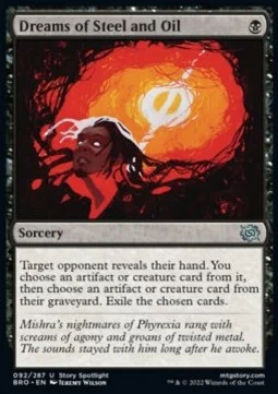 Dreams of Steel and Oil [BRO #92] SPANISH NM