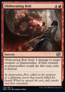 Obliterating Bolt [BRO #145] SPANISH NM