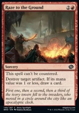 Raze to the Ground [BRO #149] SPANISH NM