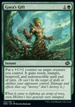 Gaea's Gift [BRO #182] SPANISH NM