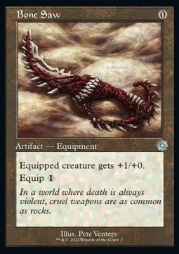 Bone Saw (V.1) [BRR #7] SPANISH NM
