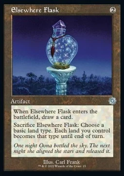 Elsewhere Flask (V.1) [BRR #15] SPANISH NM