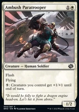 Ambush Paratrooper [BRO #3] ENGLISH NM