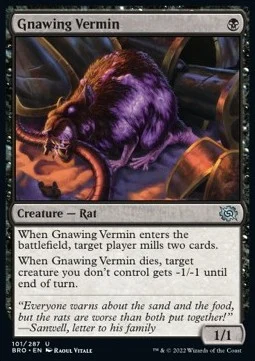 Gnawing Vermin [BRO #101] SPANISH NM