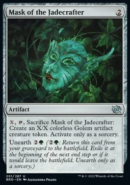 Mask of the Jadecrafter [BRO #201] SPANISH NM